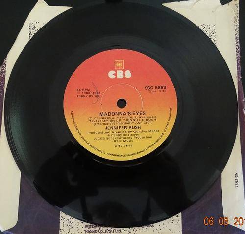 Seven Single Jennifer Rush - Madonna's Eyes/25 Lovers