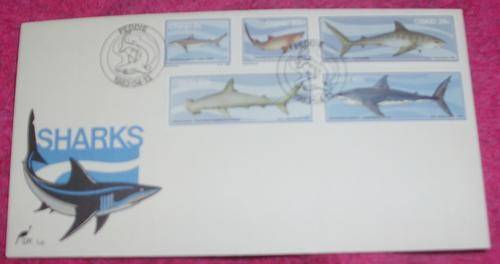 FDC Sharks Peddie 1983-04-13