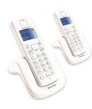Cordless Analogue Phone Bell Twin Set