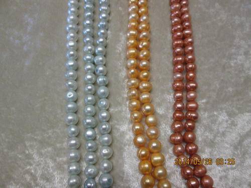 7 Strings Chinese Fresh Water Pearls, Unstrung