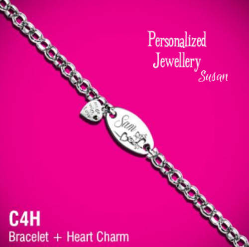 Personalized Plated Chain Bracelet