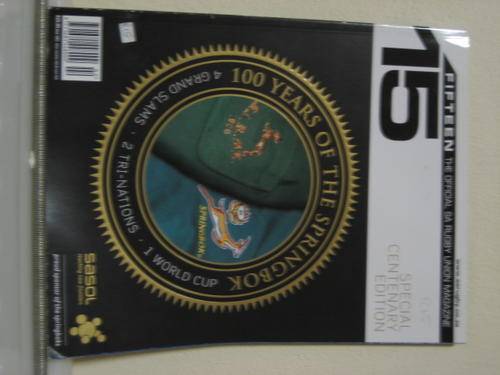 Official SA Rugby magazine Special centenary edition