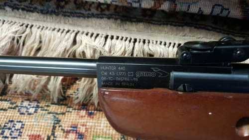Air rifle Gamo hunter basic with telescope