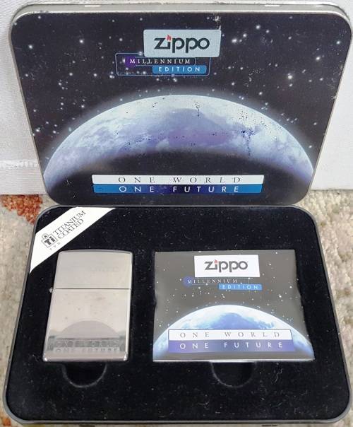 Collectible Millennium limited edition Zippo lighter