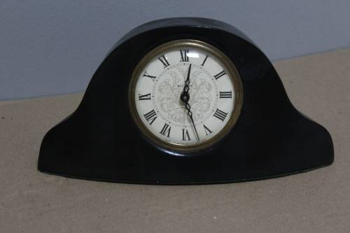 Vintage wind-up clock with alarm