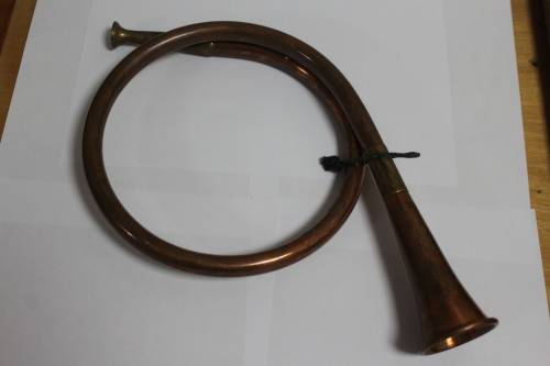 Antique fox hunting horn