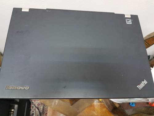 Lenovo Thinkpad T520 Laptop - there are stickers over the letters