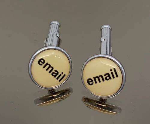 Stainless steel cufflinks