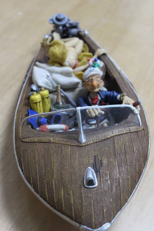 G Forchino The Speed Boat (Rare Limited Edition) - no certificate