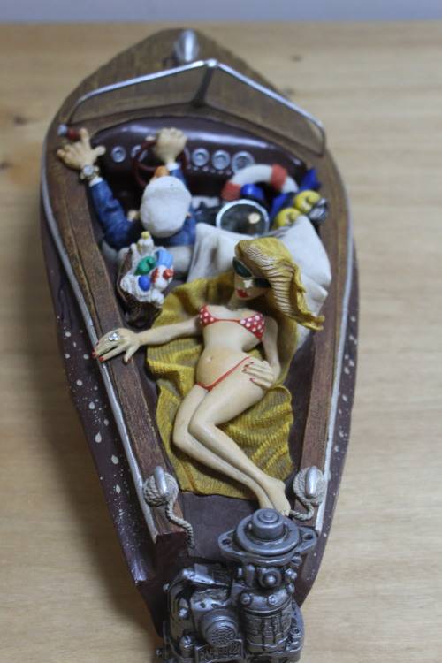 G Forchino The Speed Boat (Rare Limited Edition) - no certificate