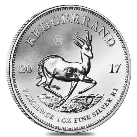 2017 1 oz fine silver krugerrand