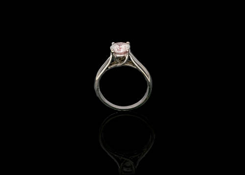 3.3 grams 14 carat White Gold 1.06ct J I3 Diamond Solitaire Engagement Ring with GIA cert