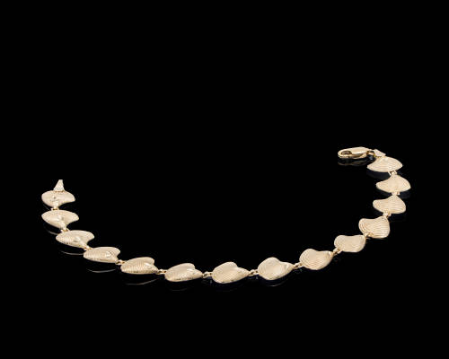 14ct (7.1gram) Yellow Gold Oyster Shell Bracelet