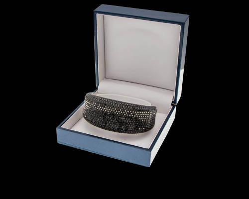 80 grams 18 carat White Gold and Black Diamond by Belagio