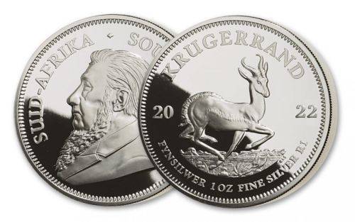 Krugerrand Silver 1oz Coin 2021