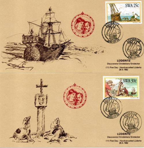 SWA - 1982 Discoverers Dias Maxi Card Set