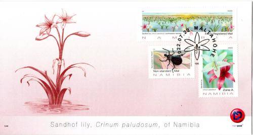 Namibia - 2022 Sandhof Lily FDC 5.44