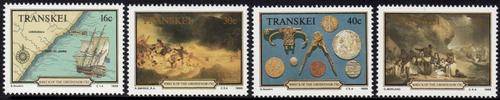Transkei - 1988 Grosvenor Shipwreck Set MNH SACC 224-227