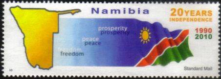 Namibia - 2010 20th Anniversary of Namibia MNH