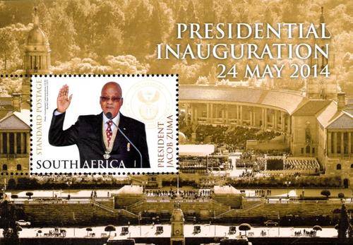 South Africa - 2014 Presidential Inauguration Zuma MS MNH