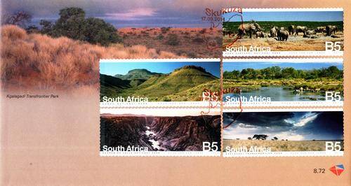 South Africa - 2014 National Parks FDC 8.72