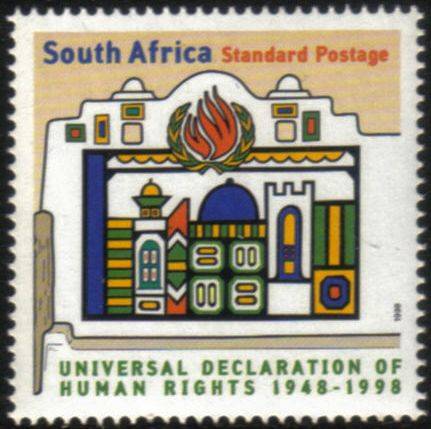 South Africa - 1998 Universal Declaration of Human Rights MNH SACC 1182 (1180)