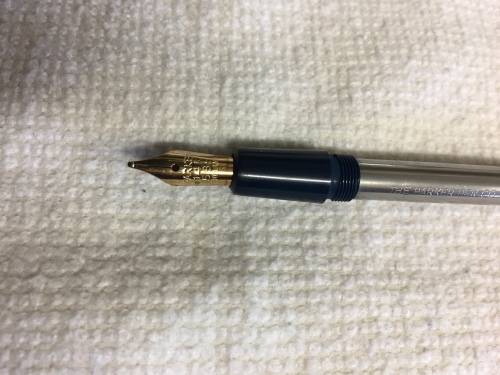 Parker Slimfold Fountain Pen  14ct Gold Nib