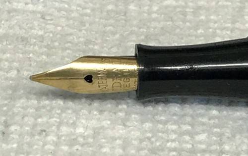Pen Waterman's 52 Lever Filler USA 14ct Gold Ideal Nib