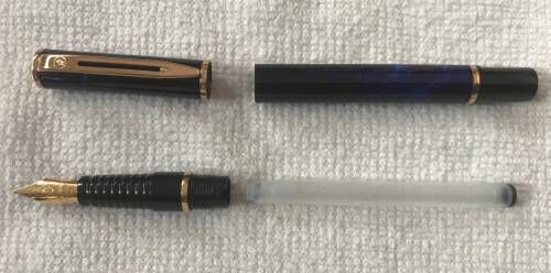 Pen Waterman Fountain Pen Gold Plated Nib