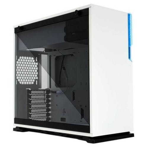 Inwin 101c White Gaming Chassis With Raidmax RX730 Watt Hybrid Bronze Rated Modular Power Supply