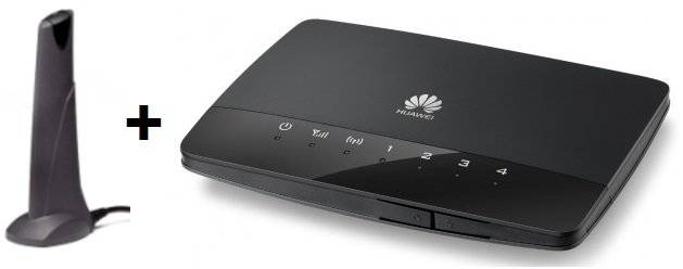 Huawei B68a 3G WiFi Router PLUS Omni Cell Blade Antenna