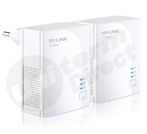 TP-Link 200Mbps Nano Powerline Adapter Starter KIT