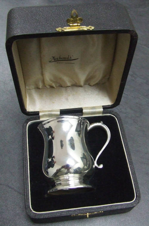 Silver Christening Cup