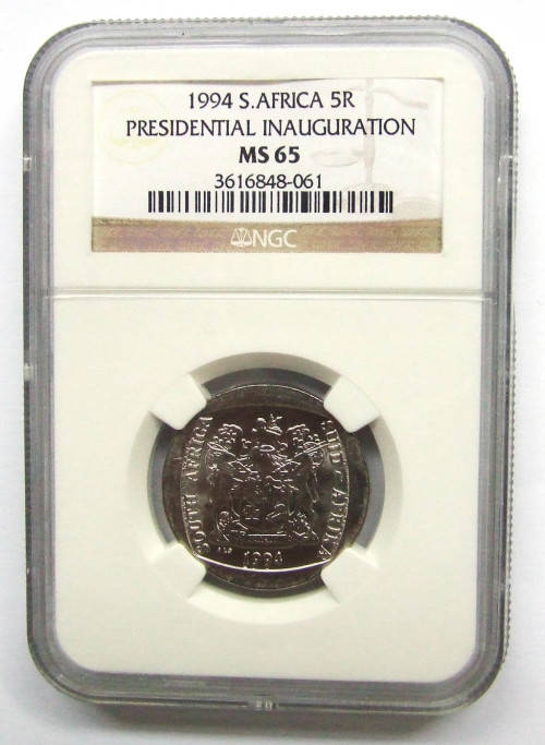 1994 SA R5 Presidential Inauguration MS65
