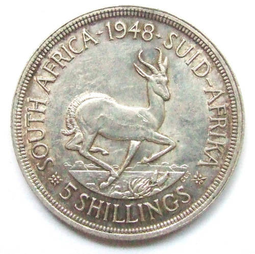 1948 Union of SA 5 Shillings