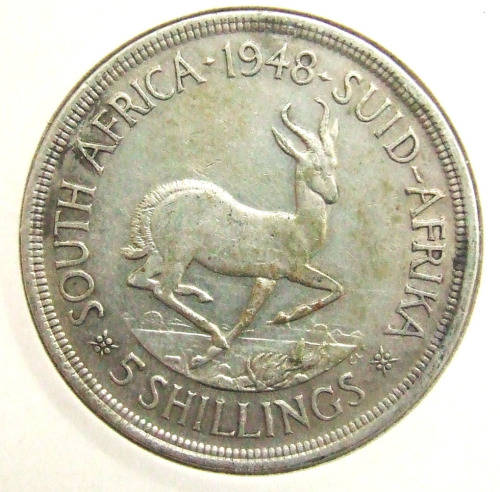 1948 Union of SA 5 Shillings