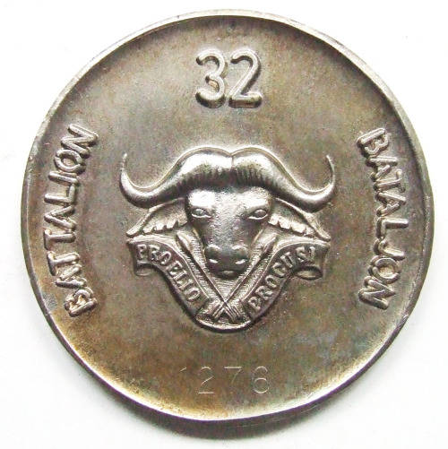SA Army 32 Battalion Medallion