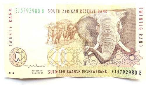 South Africa R20 Note (TT Mboweni)