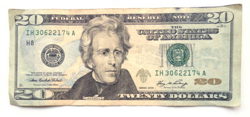 2006 United States 20 Dollar Note
