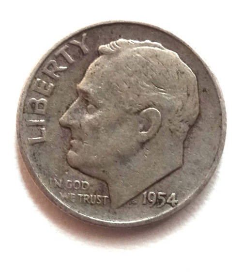 1954 United States Dime