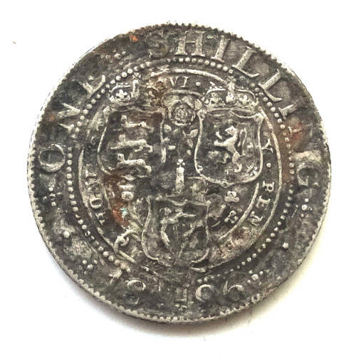 1896 British Shilling