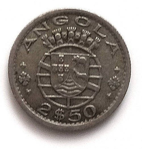 1953 Angola 2 1/2 Escudos