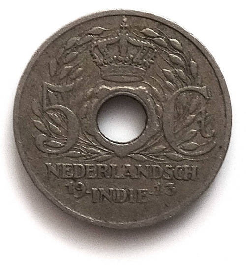 1913 Netherlands 5 Cent