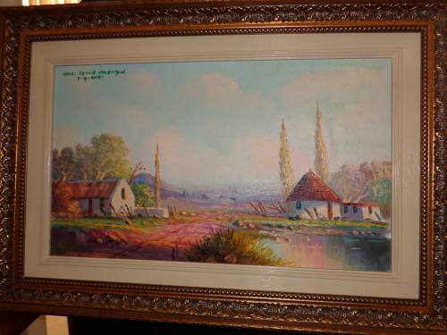 LES ALBERTYN ..LANDSKAP WES-KAAP 660 X 460 GERAAM ( 8 SCANS)