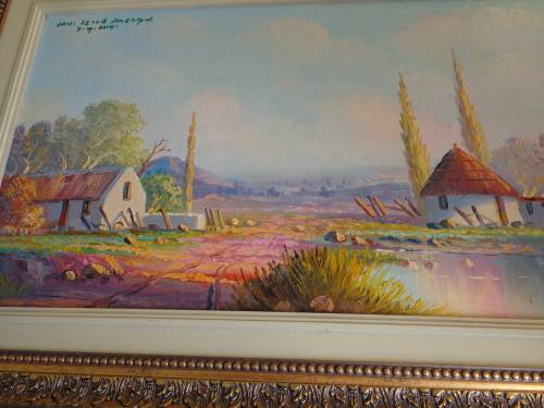 LES ALBERTYN ..LANDSKAP WES-KAAP 660 X 460 GERAAM ( 8 SCANS)