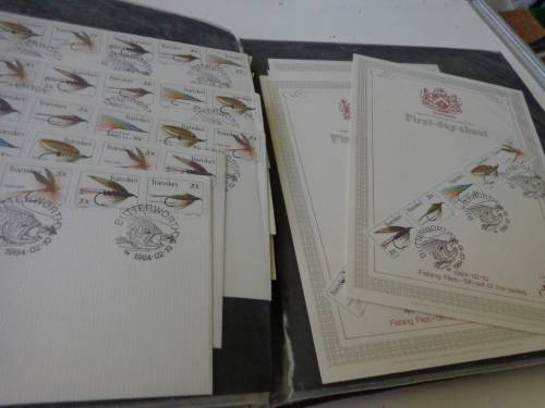 BRN/ ALBUM FILLED WITH FDCs, B/LETS F/D/SHTS,DEFIN.ETC.READ ON...