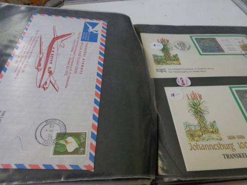 BRN/ ALBUM FILLED WITH FDCs, B/LETS F/D/SHTS,DEFIN.ETC.READ ON...