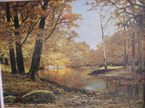 ROBERT.WOOD,,.AUTUMN BRONZE..720 X 560. FRAMED.looksee.post R60