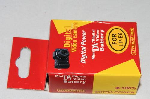 Canon LP-E6 replacement generic Battery for Canon 5Dii (mark2)  / 7D / 60D