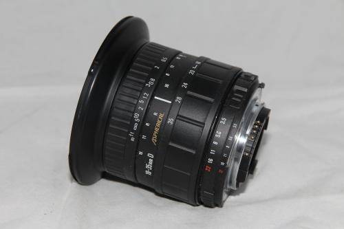 Sigma 18-35mm f/3.5-4.5 D  (FX)  budget Full Frame Nikon Lens